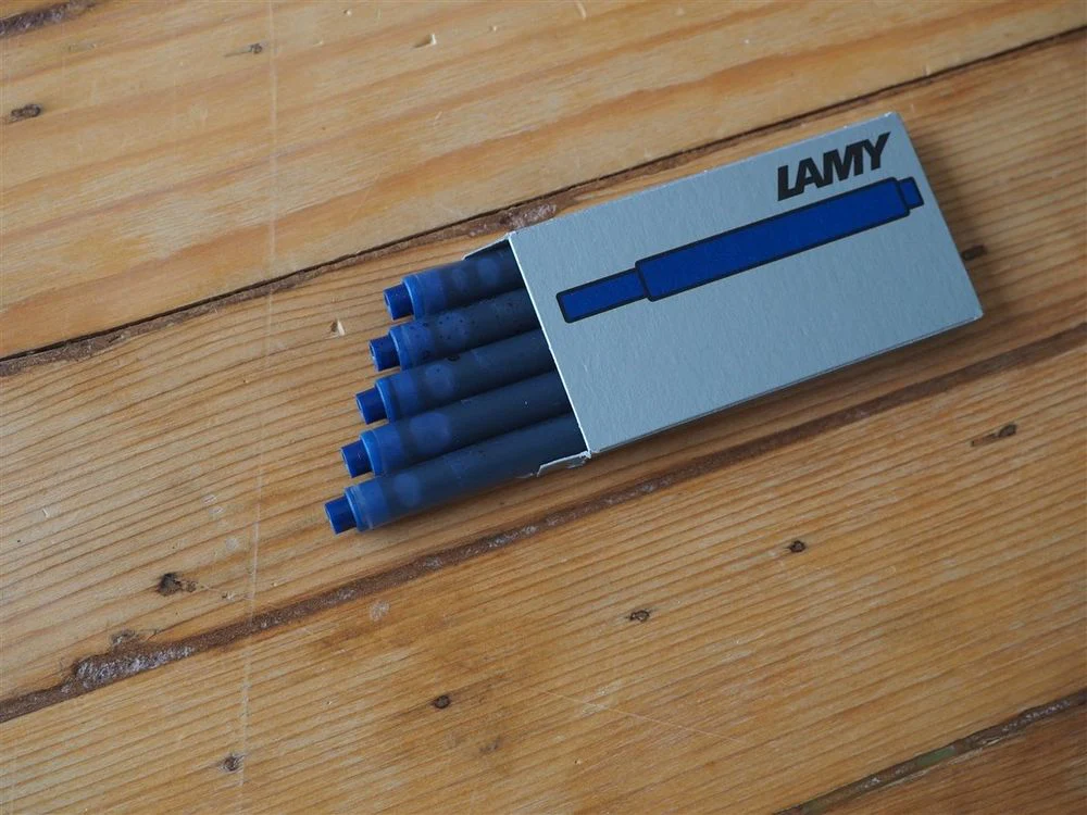 Lamy Ink Cartridges - Blue-Black (Box of 5) - Image 2