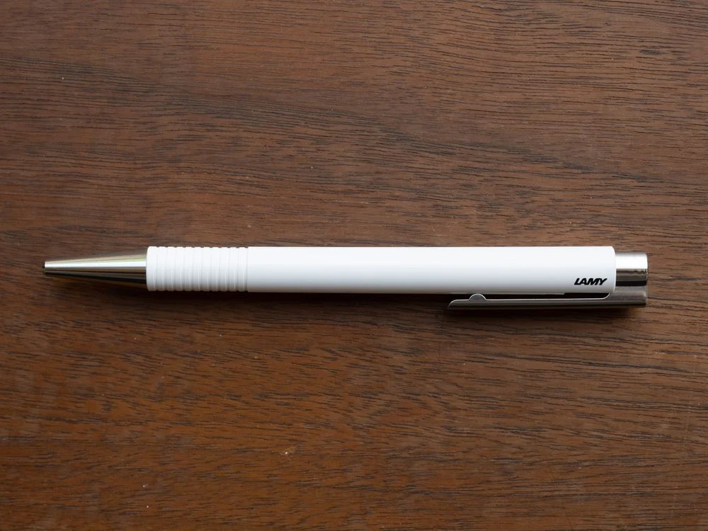 Lamy Logo M+ Ballpoint - White