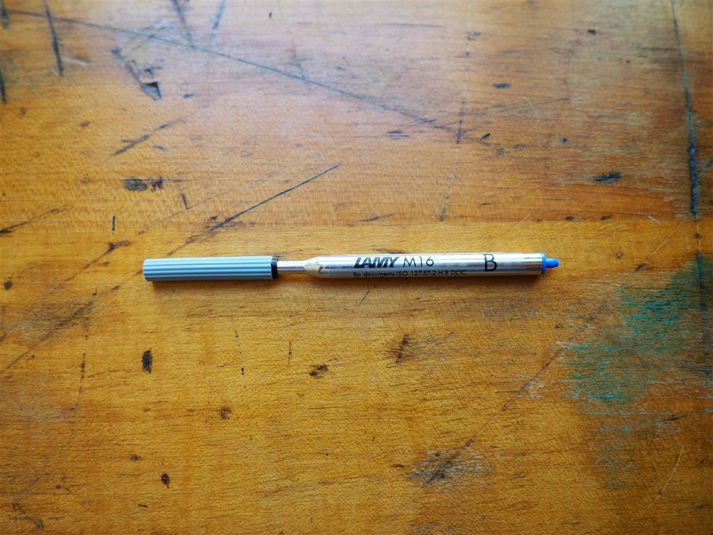 Lamy M16 Ballpoint Refill - Broad - Blue