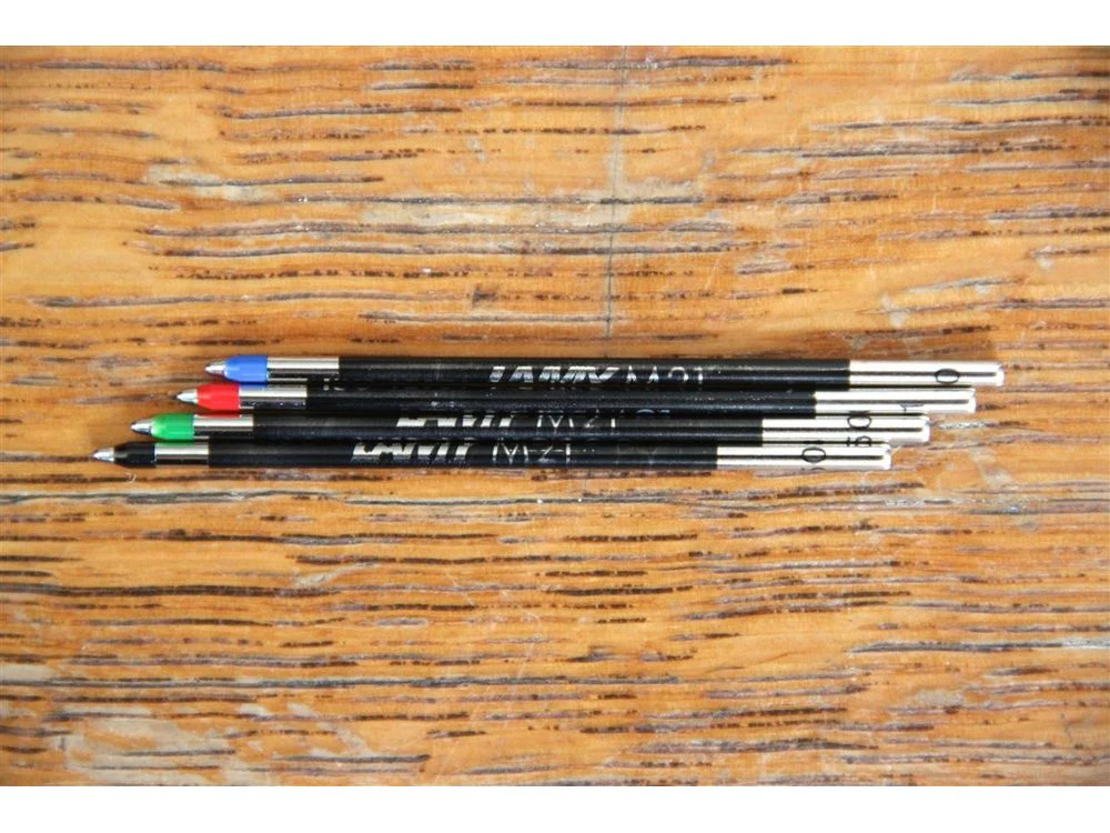 Lamy M21 Ballpoint Refill - Green (Compatible with Lamy 2000 4-Colour Ballpoint pen) - Image 2