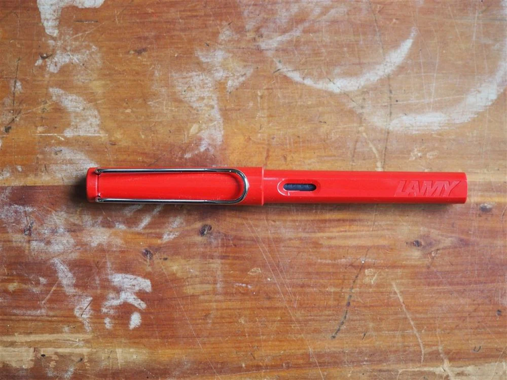 Lamy Safari Fountain Pen - Red