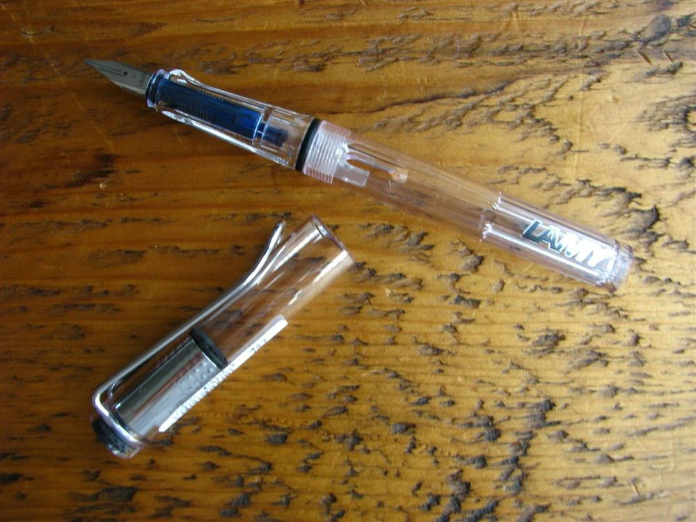 Lamy Safari Vista Fountain Pen - Clear Demonstrator - Image 4
