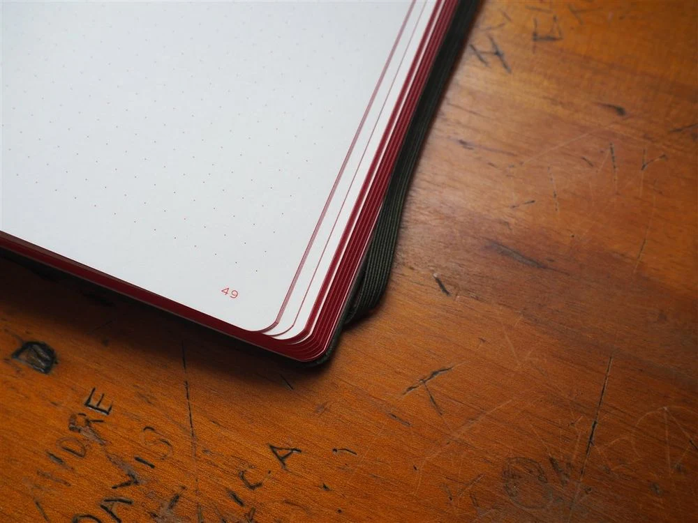 Leuchtturm Hardcover Notebook - A5 - Special Edition - Army Green (Red Dotted) - Image 3