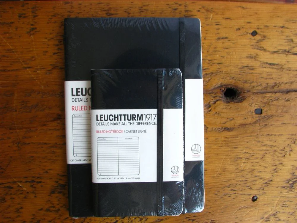 Leuchtturm Softcover Notebook - A5 - Black (Lined) - Image 5