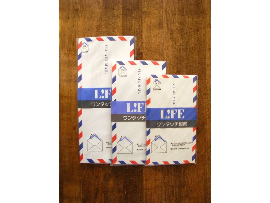 Life #4 Airmail Envelopes (105 mm x 235 mm) - Image 2