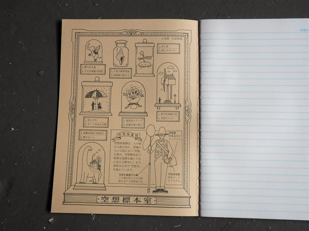Life Japanese Stationery Brown Kyupodo A5 Notebook - Lined - Image 3