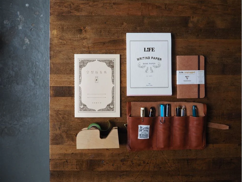 Life Japanese Stationery Brown Kyupodo A5 Notebook - Lined - Image 6