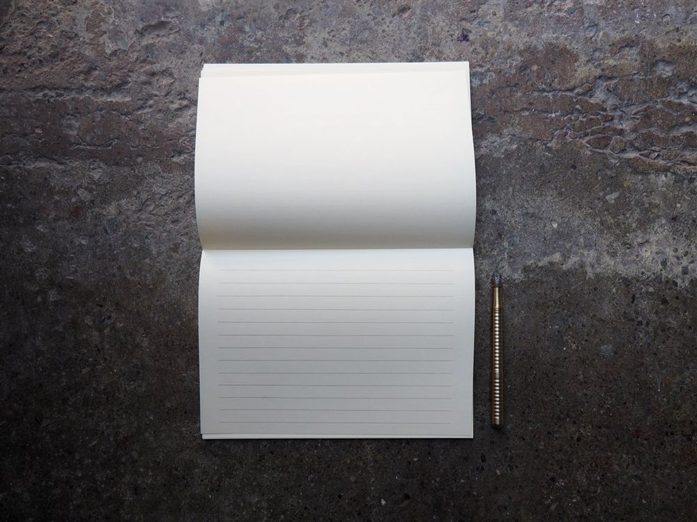 Life L Brand Letter Pad (148 x 210mm) - Cream Landscape Lined - Image 3