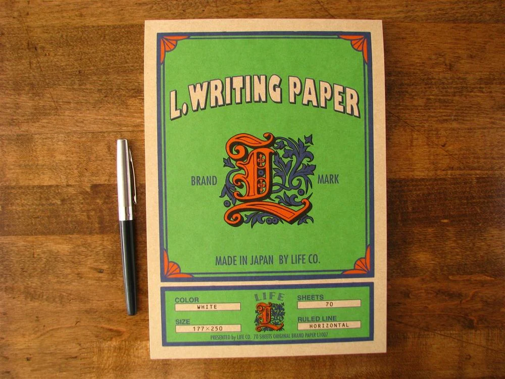 Life L Brand Writing Paper B5 - Ruled