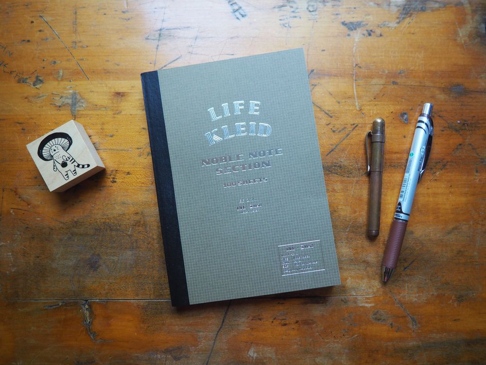 Life Stationery Kleid Noble Note Section - Camel - B6