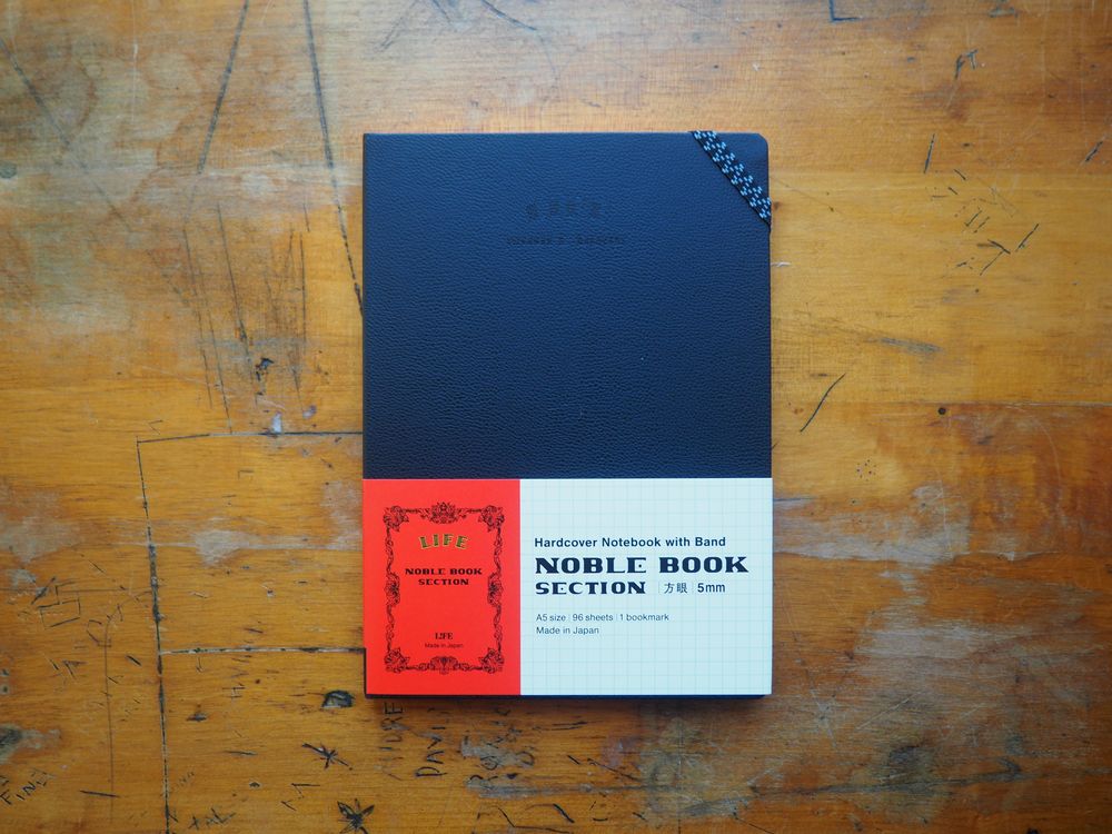 Life Stationery Noble Book - A5 - Grid