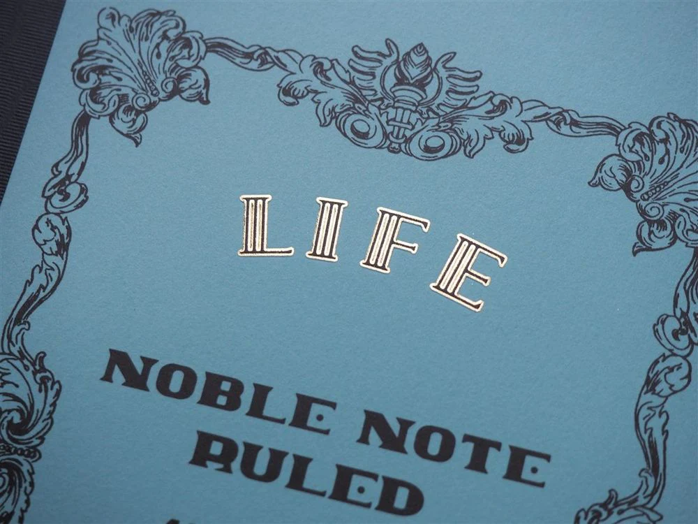 Life Stationery "Noble Note" Lined Notebook - B6 - Image 3