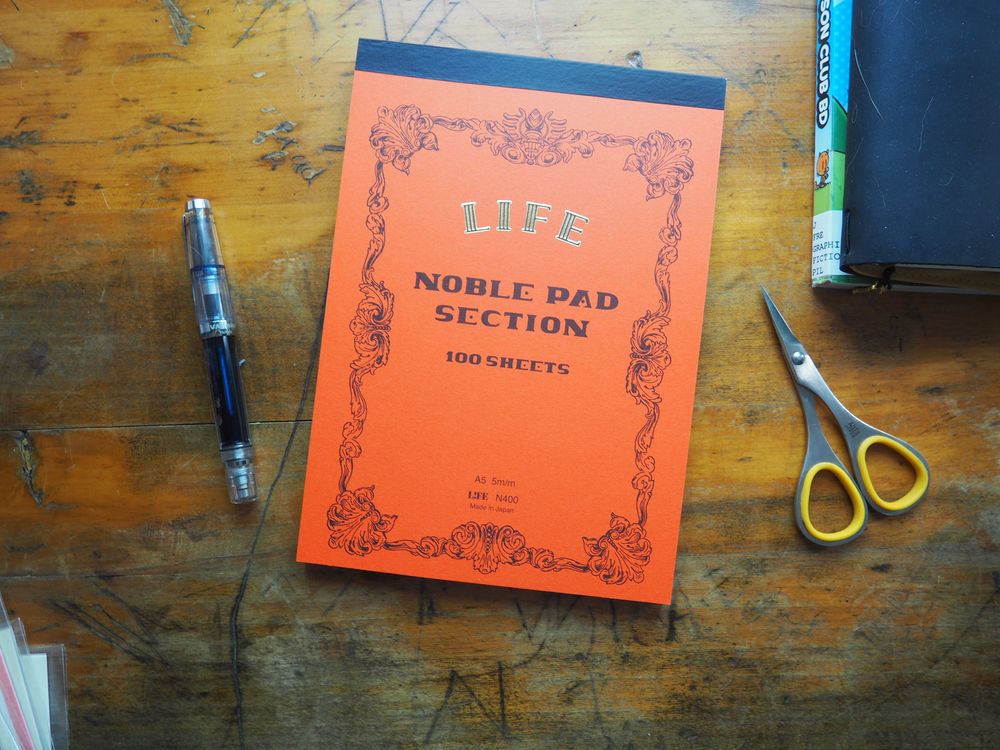 Life Stationery Noble Pad - A5 - Grid