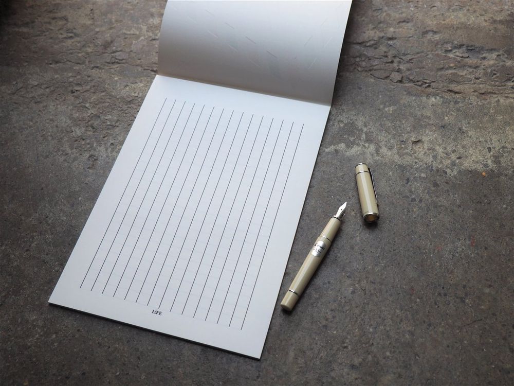 Life Via Air Mail Pad (251mm x 178mm) - Plain - Image 4