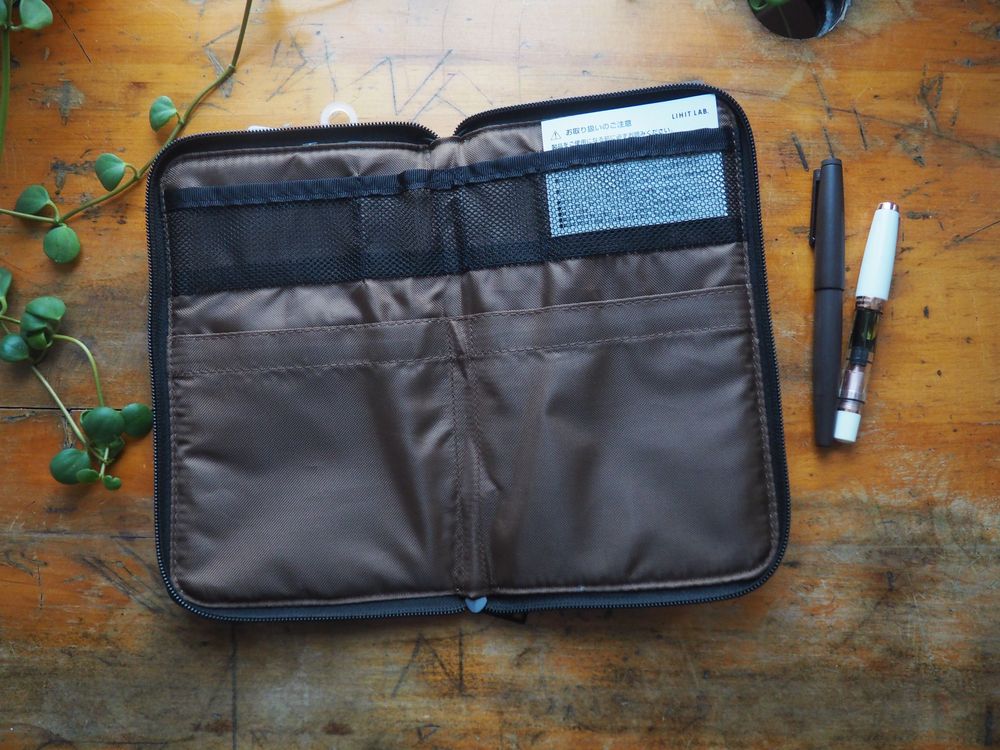 Lihit Lab - Pen Case [Flat-type] Wide - Green (A-7653-6) - Image 2