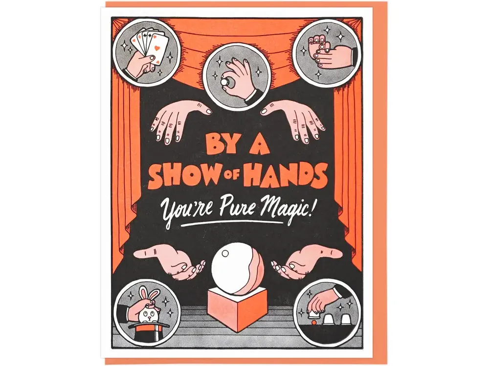 Lucky Horse Press - Card - Show of Hands Magic