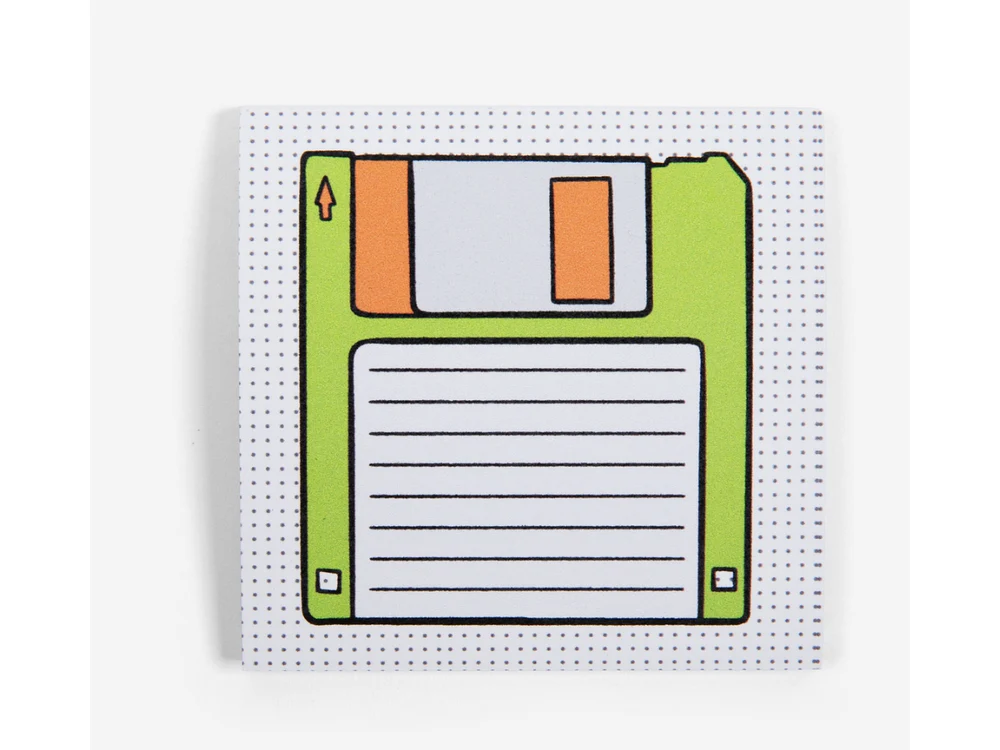 Marigold Press - Sticky Notes - Floppy Disk Retro