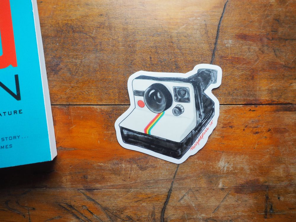 Marigold Press - Vinyl Sticker - Classic Polaroid Camera