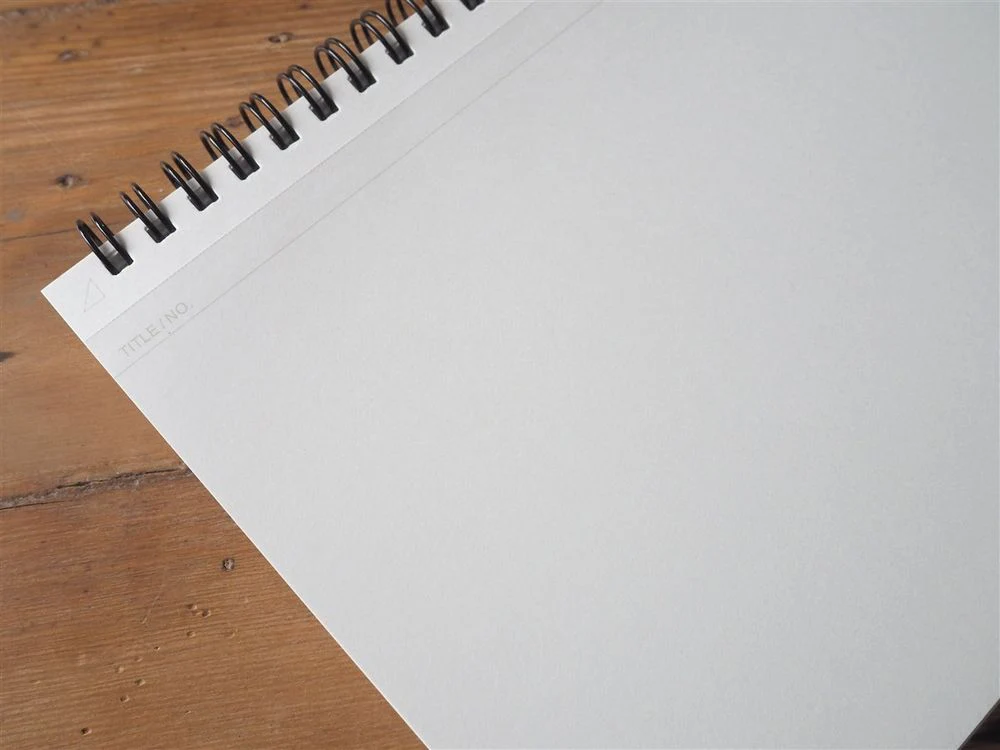 Maruman Mnemosyne Spiral Bound Notebook A5 - Plain - Image 2