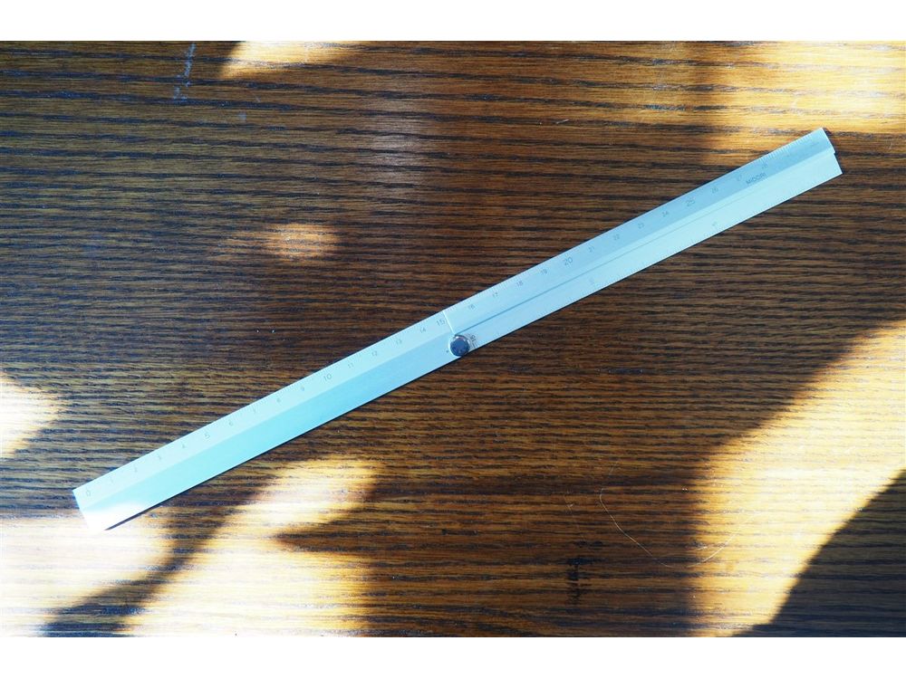 Midori Aluminum Folding Multi-Ruler - Silver - Image 4