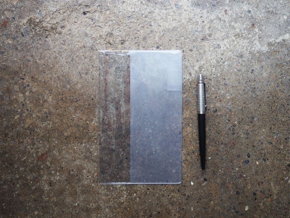 Midori MD Clear Notebook Cover - Slim B6 - Image 3