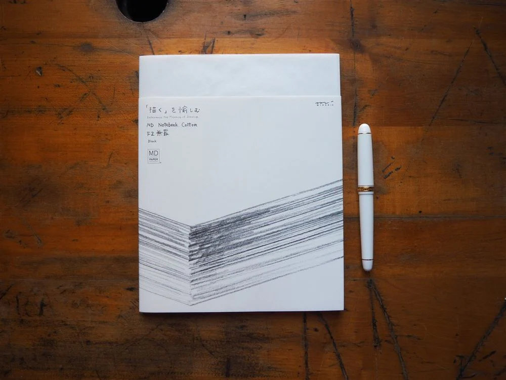 Midori MD Cotton Notebook F2 (240x190mm) - Plain