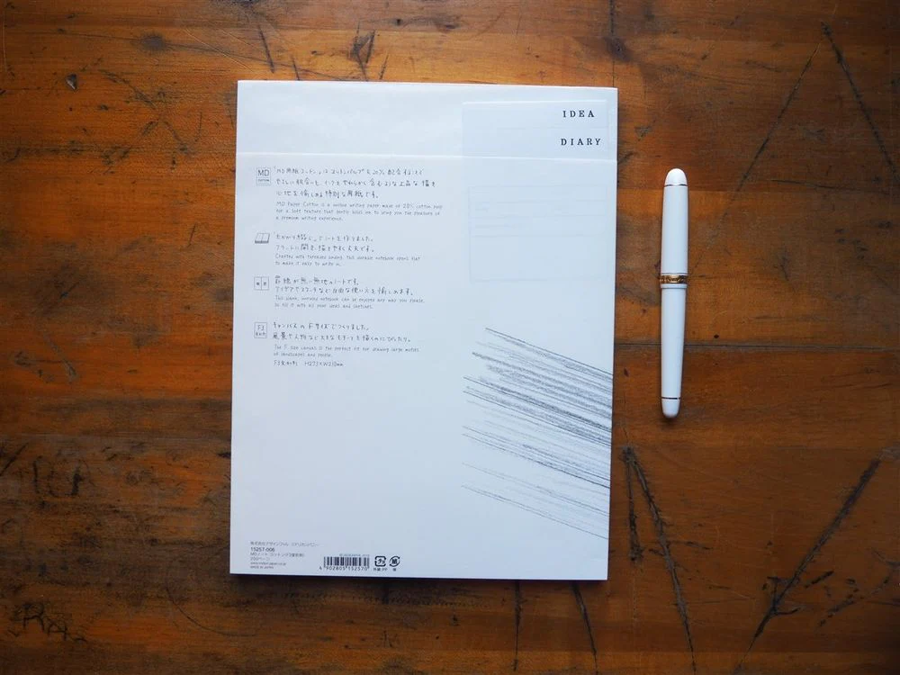 Midori MD Cotton Notebook F3 (273x210mm) - Plain - Image 2