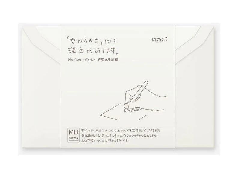 Midori MD Envelope Cotton Sideways