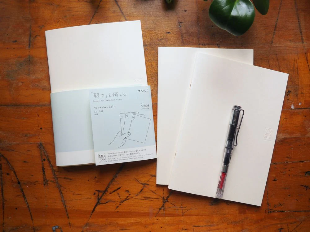 Midori MD Notebook Light A5 - Graph (3pcs pack)