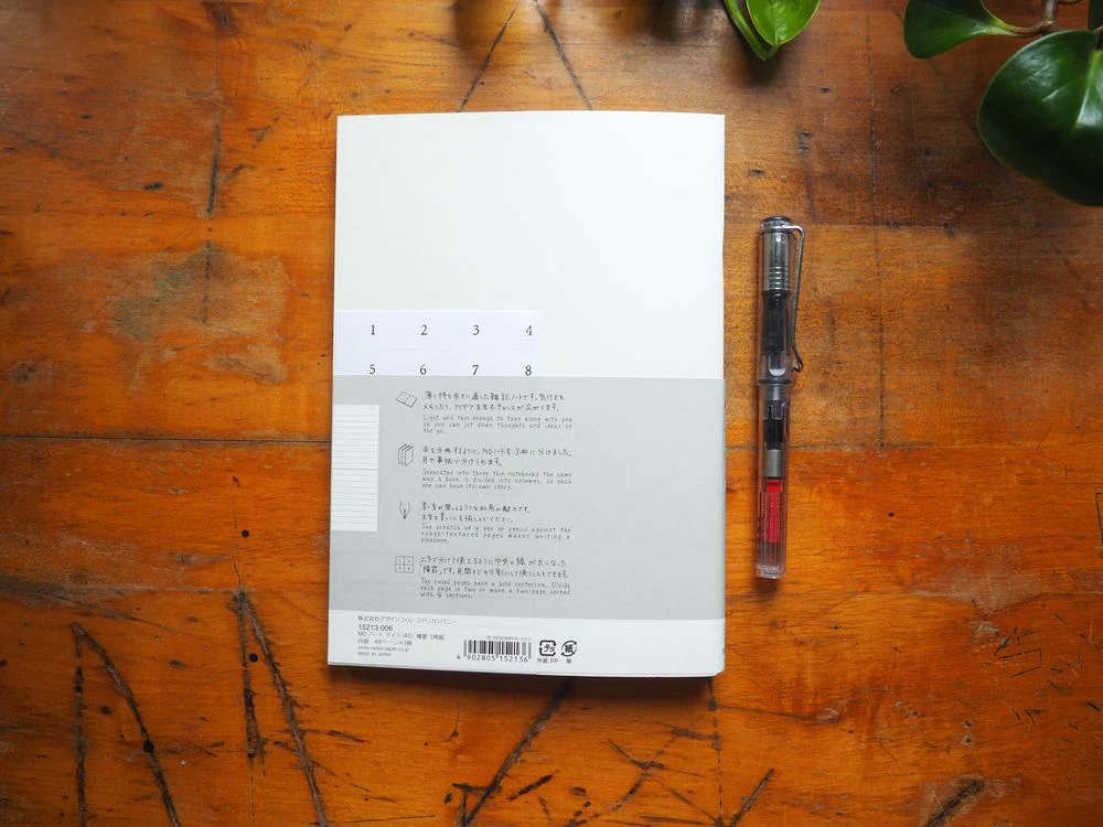 Midori MD Notebook Light A5 - Lined (3pcs pack) - Image 4