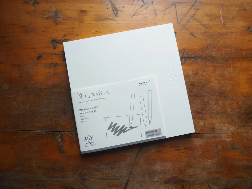 Midori MD Thick Notebook A5 Square - Blank