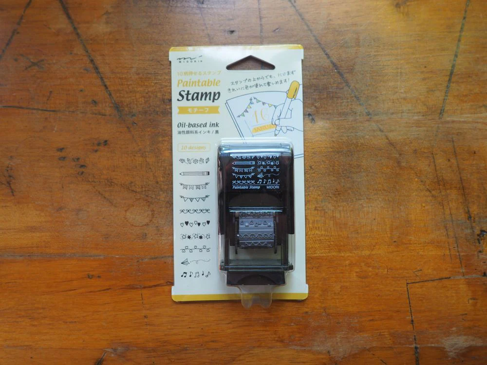 Midori Paintable Stamp - Motif