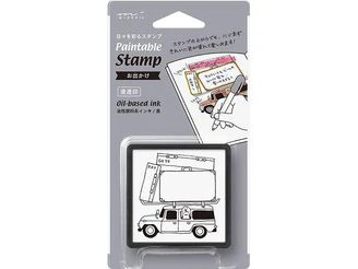 Midori Paintable Stamp - Single Design - Going Out