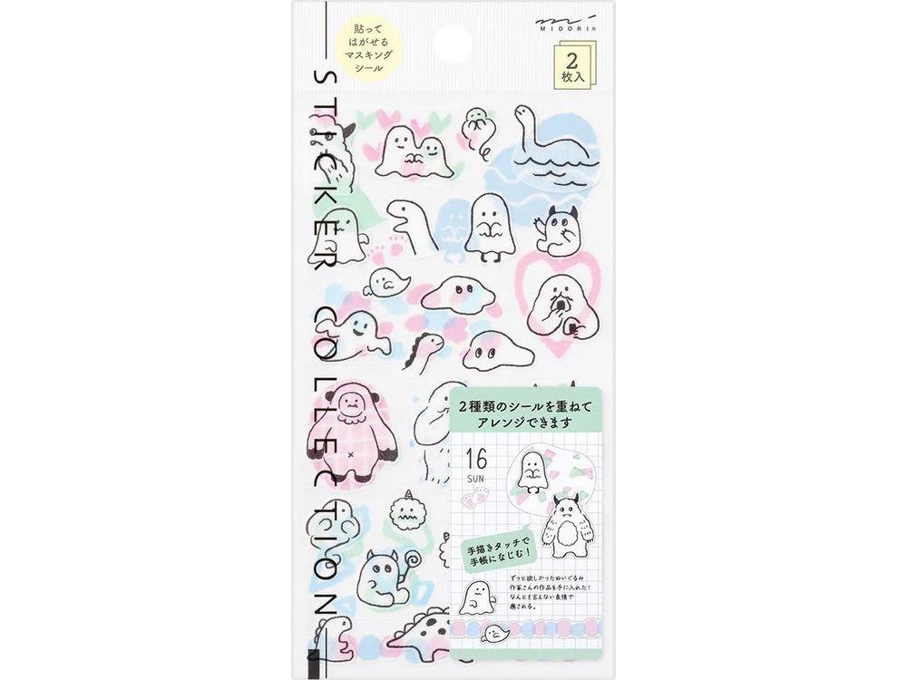 Midori - Sticker Sheet - Monster (2643)