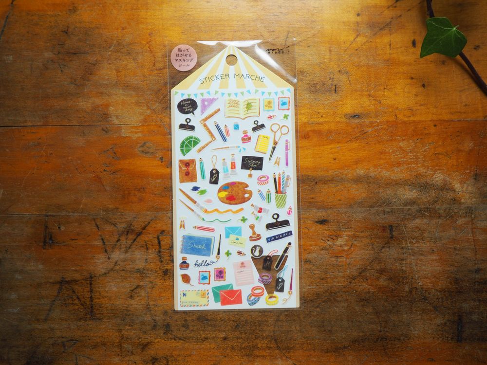 Midori Stickers - Marche Stationery (2380)