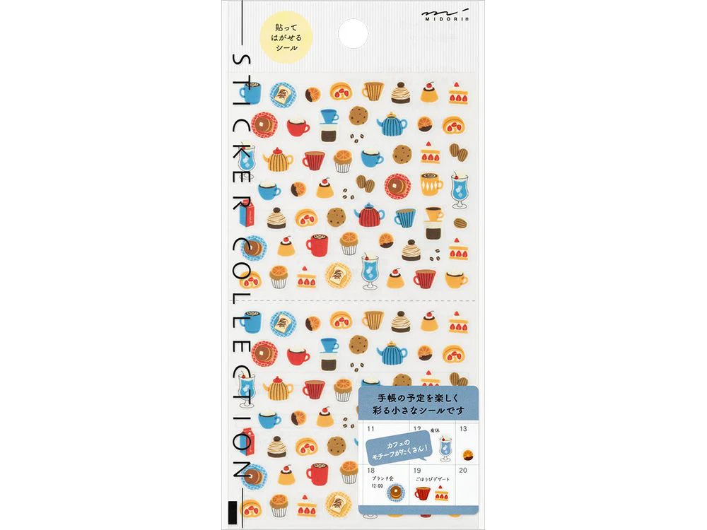 Midori - Sticker Sheet - Café (2683)