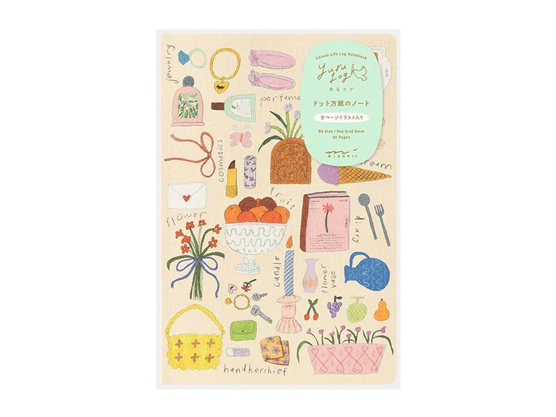 Midori - Yuru Log B6 Notebook - My Life - Image 2