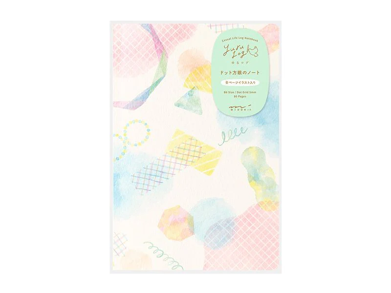 Midori - Yuru Log B6 Notebook - Watercolor - Image 2