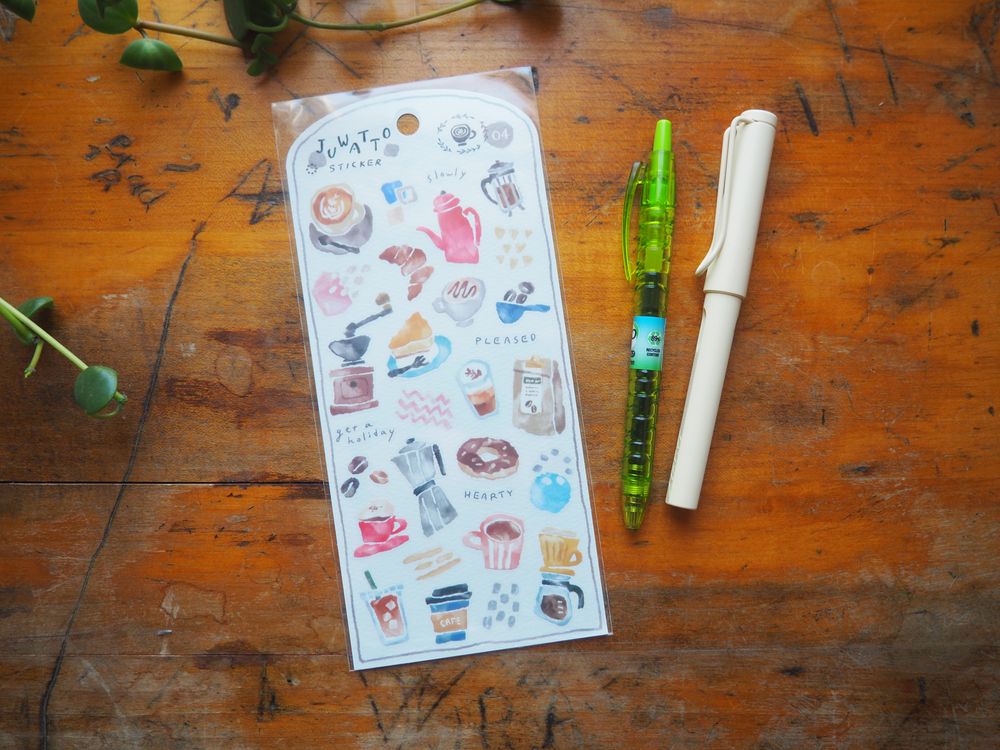 Mindwave - Sticker Sheet - Juwato Sticker - Coffee (81528)