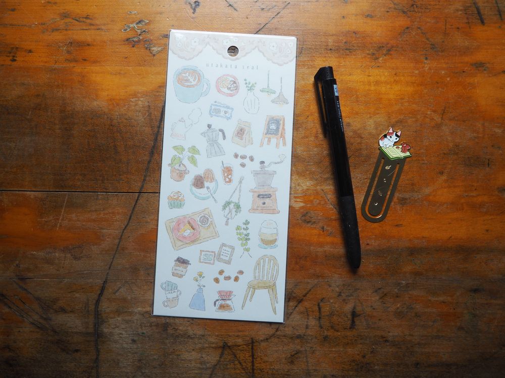 Mindwave - Sticker Sheet - Coffee Ukata (82016)