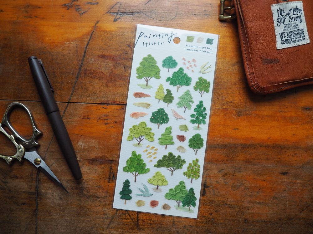 Mindwave - Sticker Sheet - Green Forest (81761)