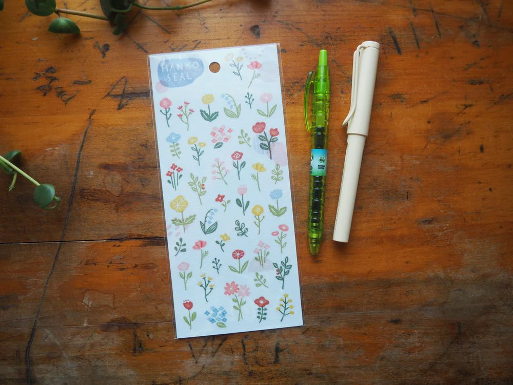 Mindwave - Sticker Sheet - Hanko Seal - Hana (81320)