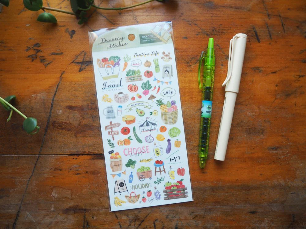 Mindwave - Sticker Sheet - Drawing Stickers - Marche (81188)