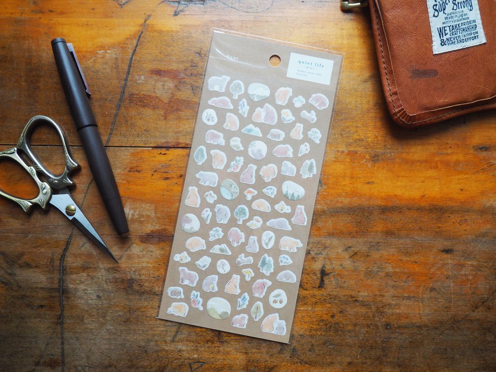 Mindwave - Sticker Sheet - Mini Bear (81625)