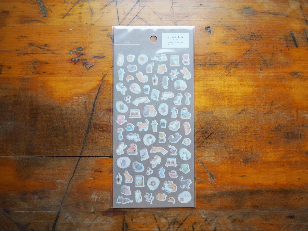 Mindwave - Sticker Sheet - Mini Cat (81621)