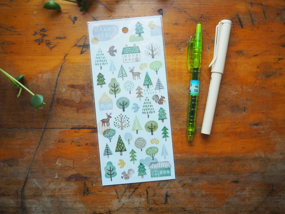 Mindwave - Sticker Sheet - Hanko Seal - Mori (81321)
