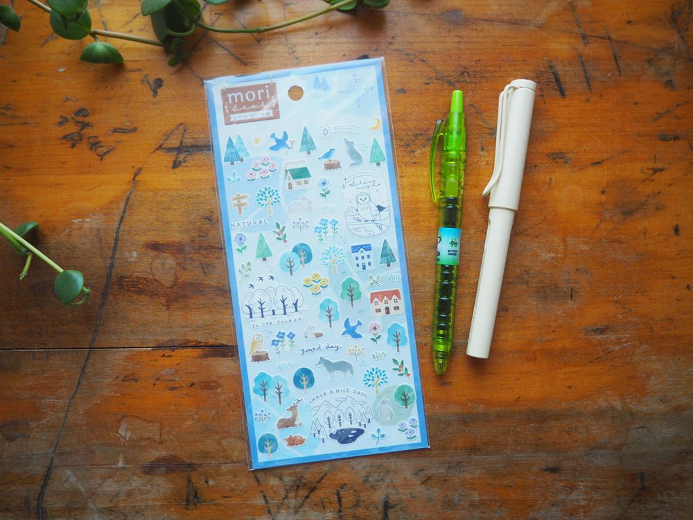Mindwave - Sticker Sheet - Mori Seal - Nagareboshi No Mori (81071)