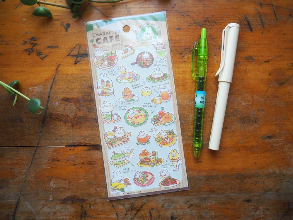 Mindwave - Sticker Sheet - Rabbit Vegetable Cafe (80817)
