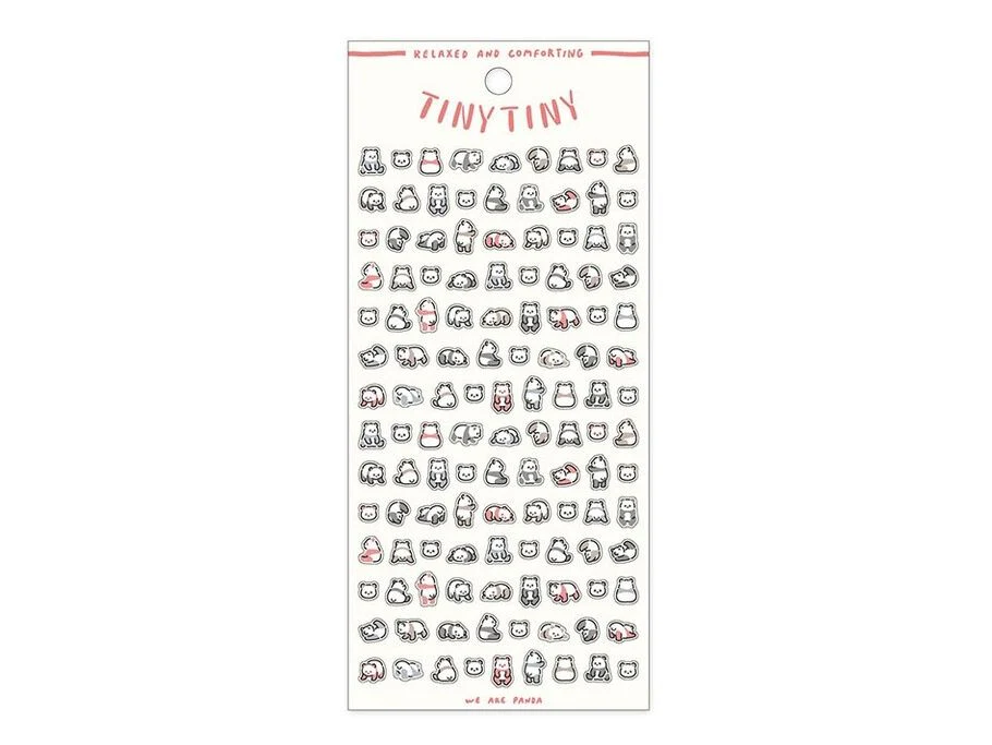 Mindwave - Sticker Sheet - Tiny Tiny Panda (82279)
