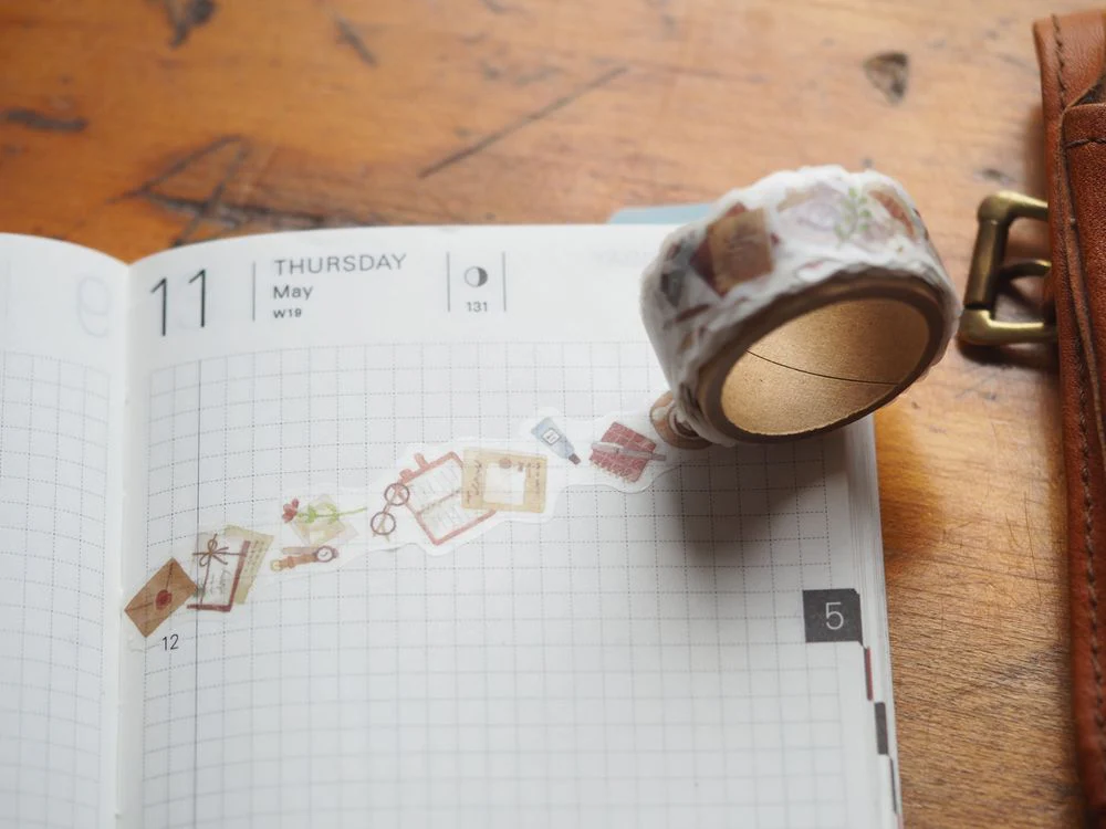 Mindwave - Washi Tape Die-Cut - Stationery Brown (95310)